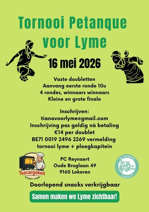 Tornooi voor Lyme