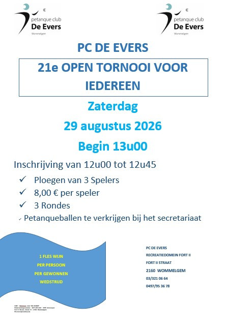 Open tornooi