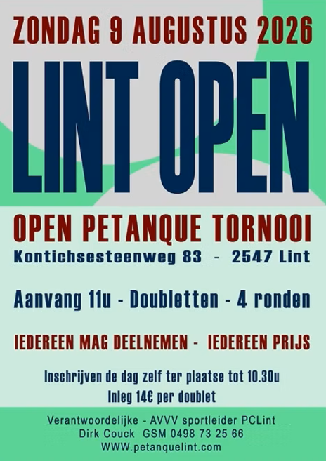 Lint Open Tornooi
