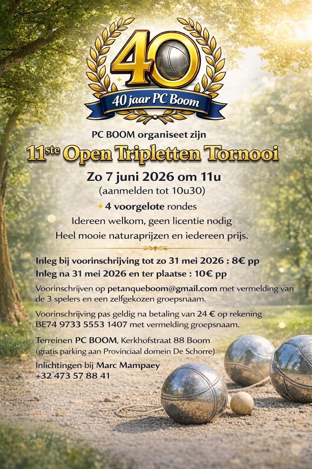 Open Tripletten PC-Boom